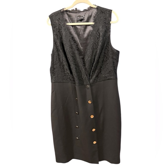 City chic lace tuxedo plus size M - Picture 1 of 12